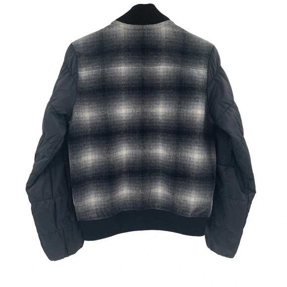 SmartWool Women's Bomber Jacket Size XS Merino Wool Ibera Plaid - Picture 6 of 16